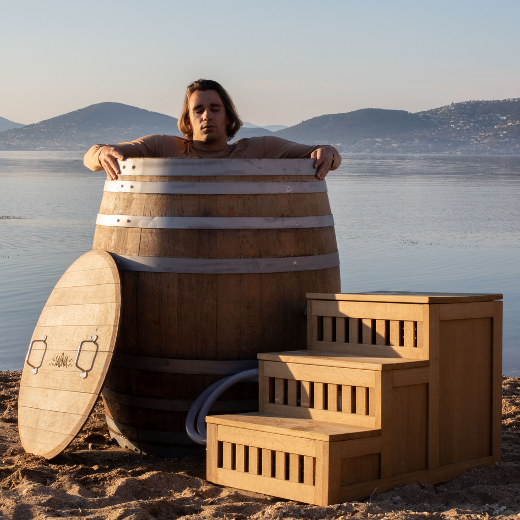 Tonneau " Pro" - Bain Froid Eco-Design avec système de filtration