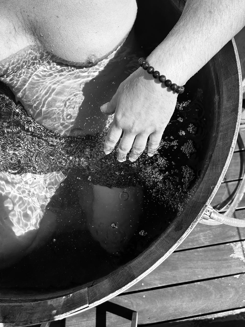 Tonneau "Spa" - Bain froid Eco-Design avec système de filtration